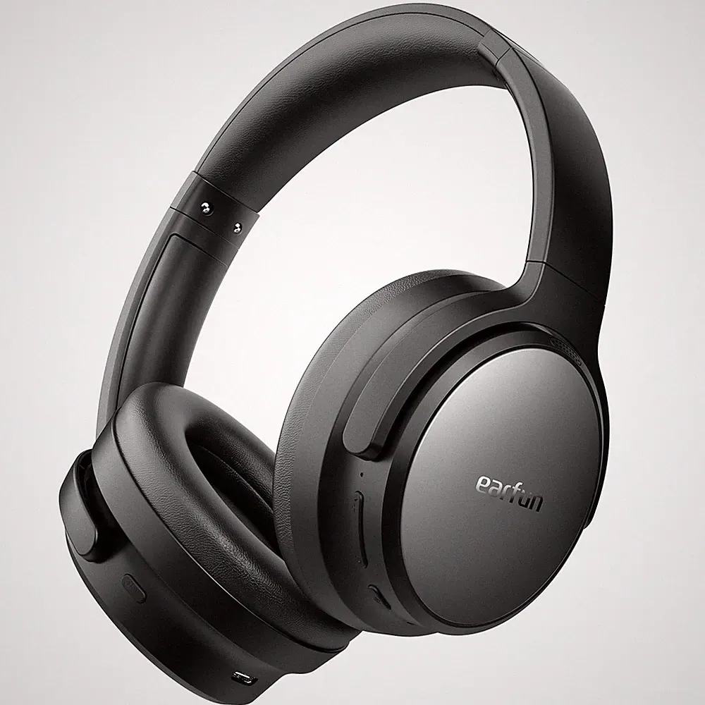 EarFun Tune Pro Kabellos Over-Ear Kopfhörer Aktive Geräuschisolierung NEU