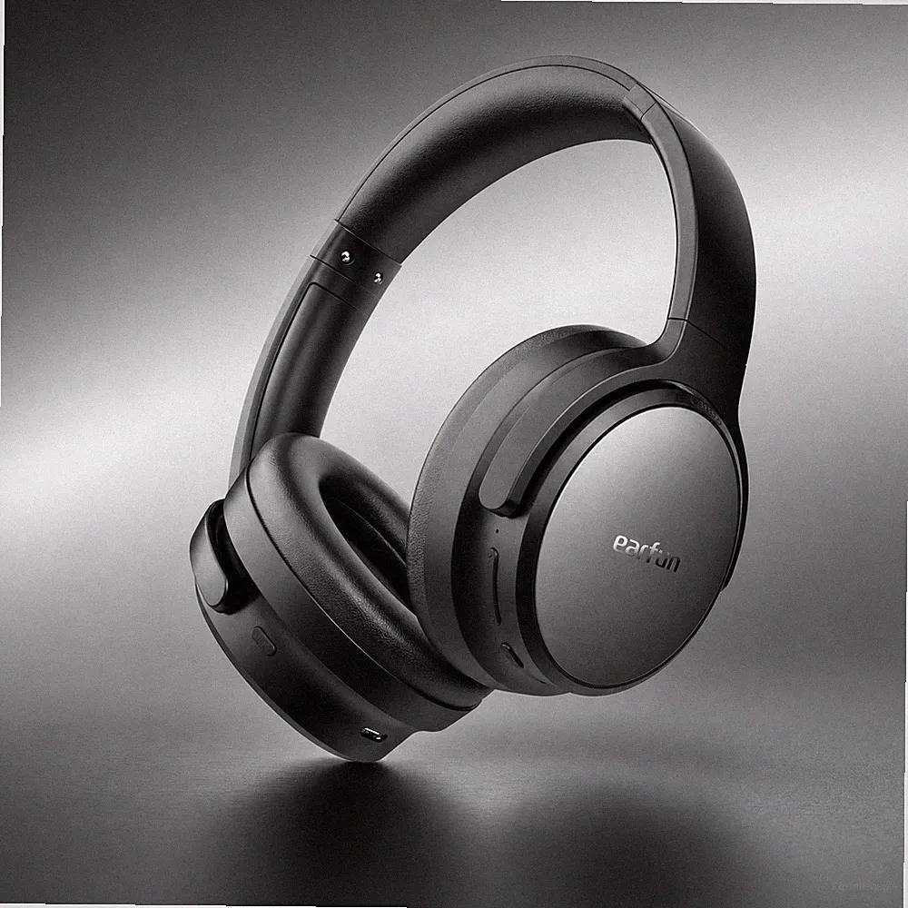 EarFun Tune Pro Kopfhörer Hi-Res Audio 120 Std. Hybrid ANC Multipoint NEU OVP