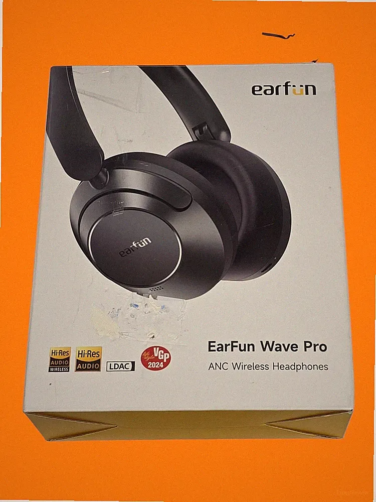 🎧 EarFun Wave Pro ANC Bluetooth Kopfhörer Hi-Res LDAC Schwarz