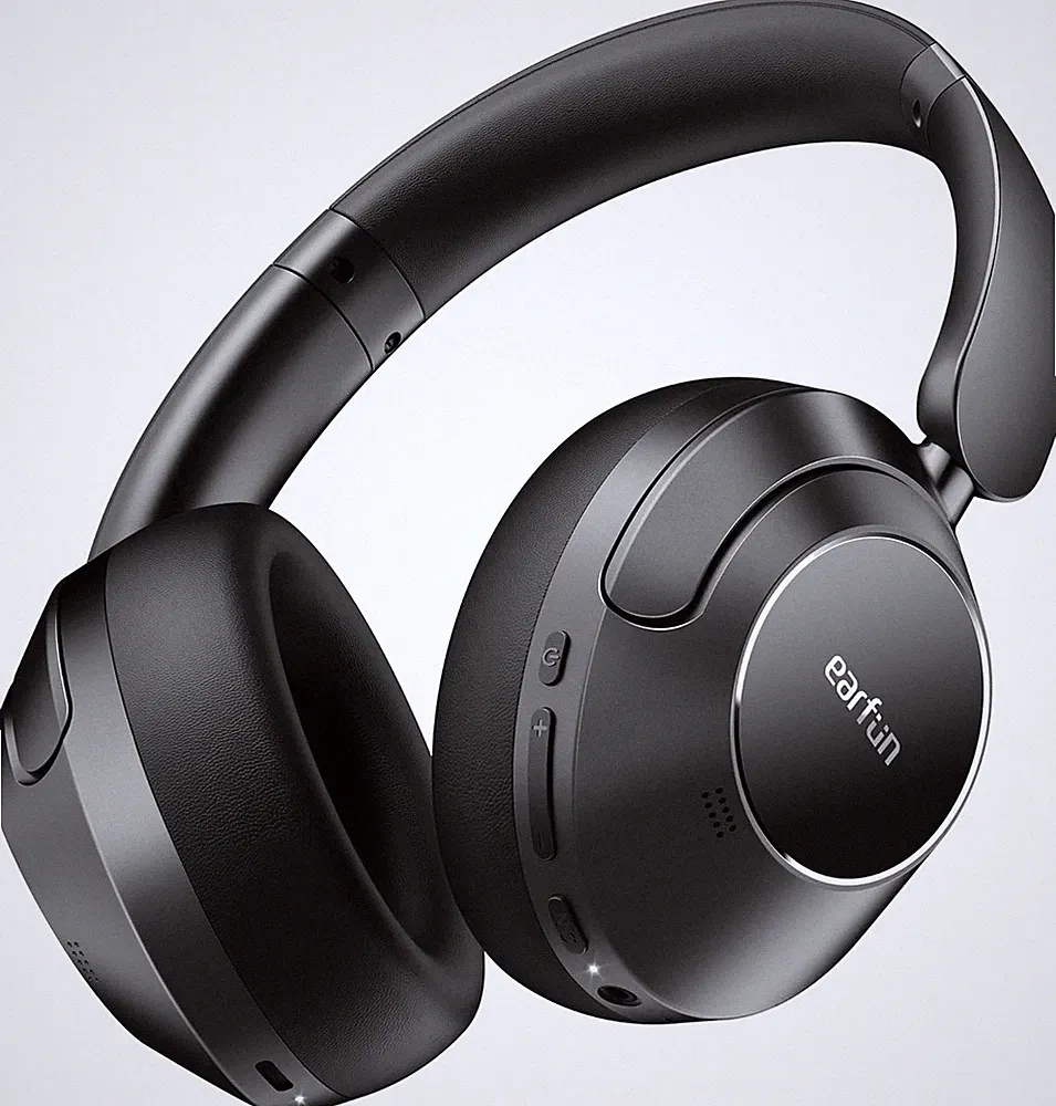 EarFun Wave Pro Kabellos Bluetooth Over Ear Kopfhörer Hybrid ANC LDAC 80 Std