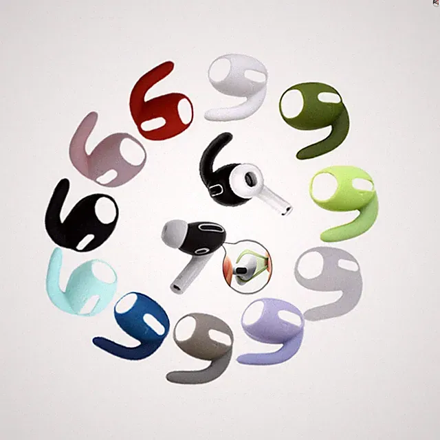 Earphone Anti-Slip Sport Haken Ohrstöpsel EarHooks für Apple Airpods Pro