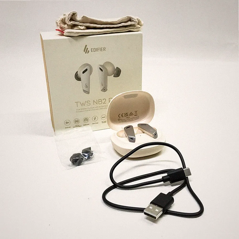 Edifier NB2 Pro Bluetooth Kopfhörer in Ear, Kopfhörer Kabellos mit Hybrid ANC