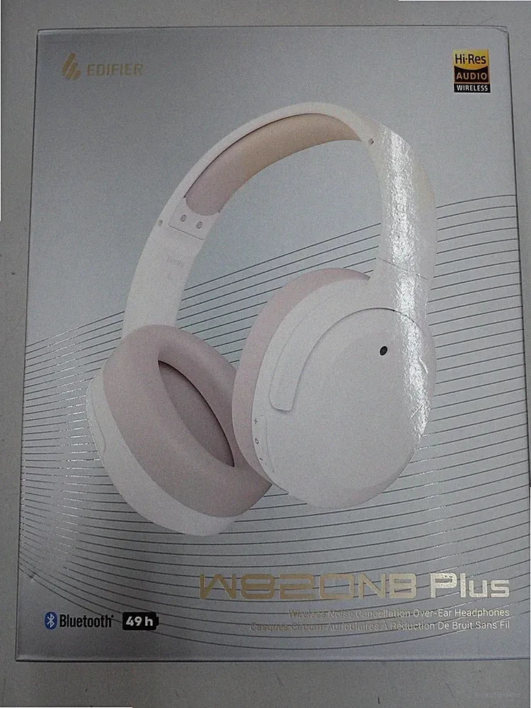 EDIFIER W820NB PLUS Wireless Noise Cancelling Kopfhörer gebraucht weiß