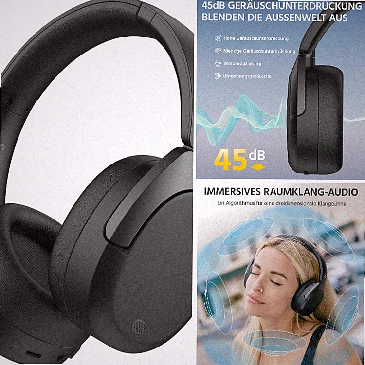 Edifier W830NB Over Ear Kopfhörer ANC -45dB LDAC Hi-Res Sound
