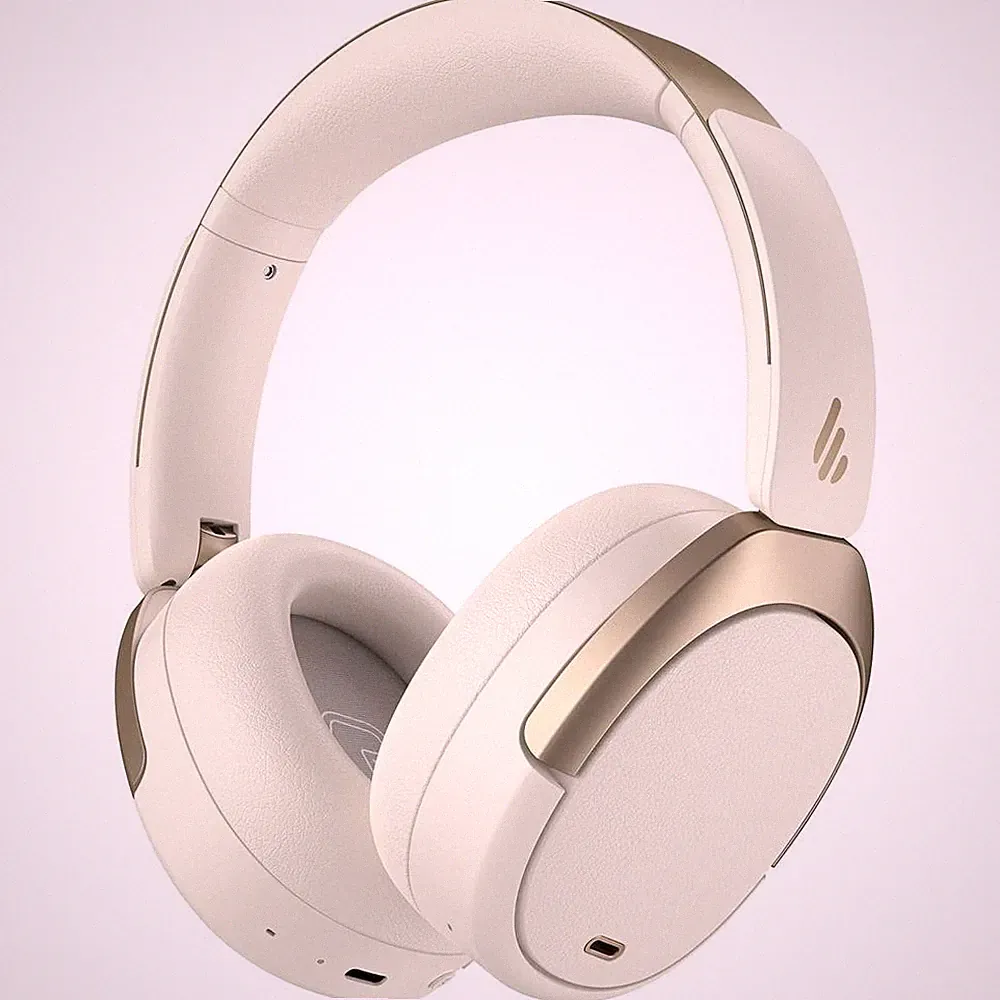 Edifier WH950NB Bluetooth Over-Ear Kopfhörer elfenbein 55 h Spielzeit ANC Hi-Res