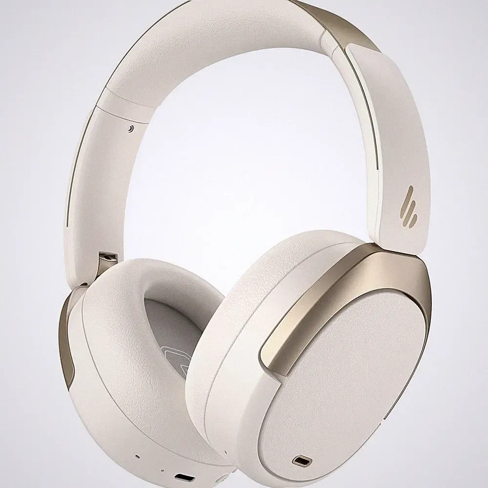 Edifier WH950NB Bluetooth Over-Ear Kopfhörer elfenbein 55 h Spielzeit ANC Hi-Res