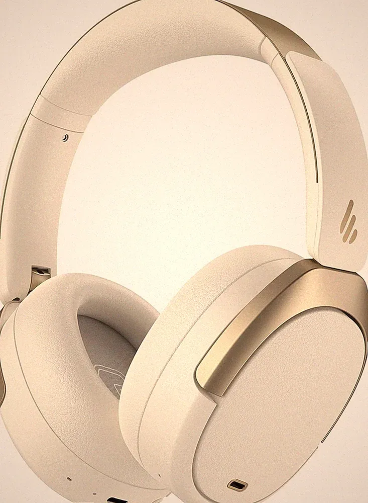 Edifier WH950NB Wireless Over-Ear Kopfhörer Weiß Active Noise ANC Hi-Res Audio