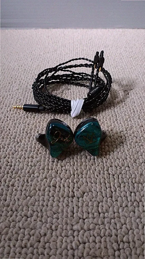 Edle Audio Jade Kopfhörer In-Ear 15Hz-25kHz 17Ω 110dB Klang