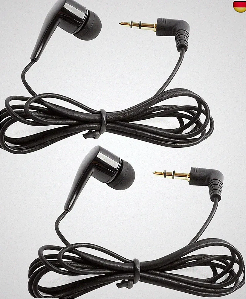 Einseitiger In-Ear-Mono-Ohrhörer, 3,5-mm-Anschluss, Langlebig und Kompatibel