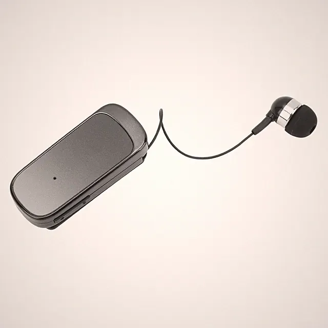Einziehbare kabellose Kopfhörer, Bluetooth 5.2, Ohrhörer zum Aufstecken, bequeme