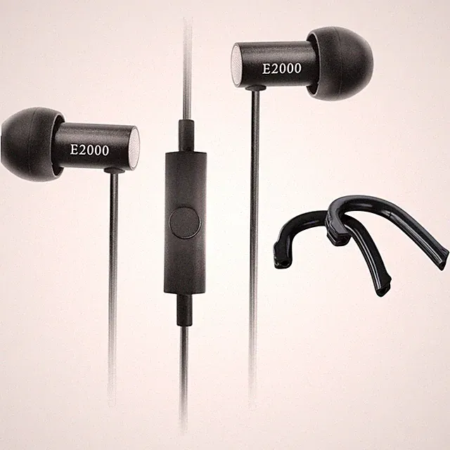 endgültige E2000C kabelgebundene Ohrhörer FI-E2DALC Hi-Res IEM 3,5 mm mit Mik...
