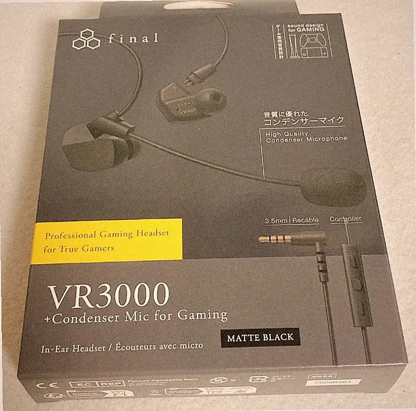 final VR3000 +Kondensator Mikrofon Für Gaming In-Ear Ohrhörer 3D Spatial Audio
