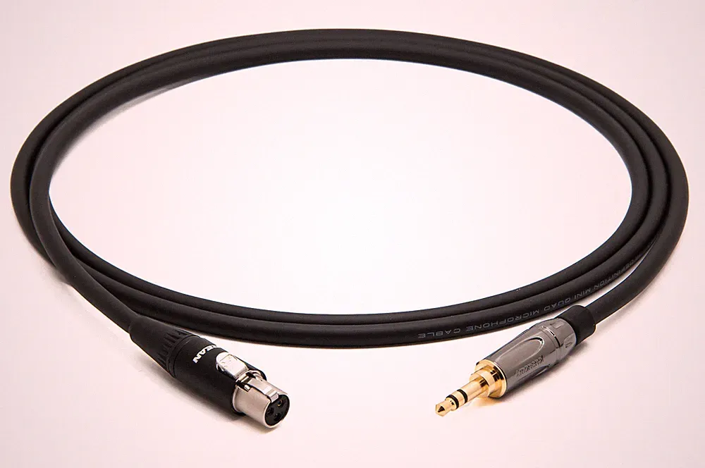 enoaudio Mogami 2893 HiFi Kopfhörer Kabel AKG | Neutrik miniXLR - 3,5 Miniklinke
