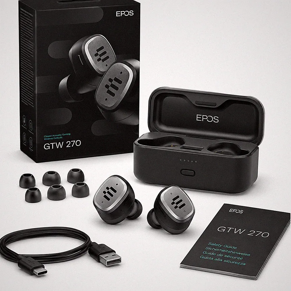 EPOS GTW 270 True Wireless Gaming In-Ear Bluetooth Kopfhörer Earbuds