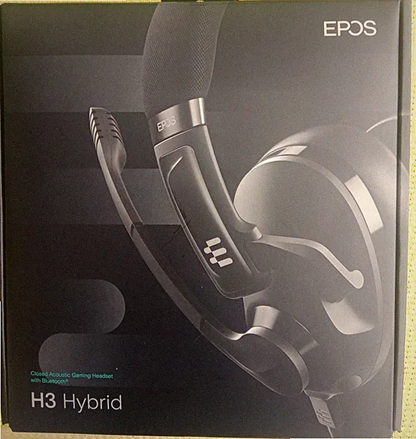 EPOS H3 Hybrid Gaming Headset, schwarz / neuwertig !