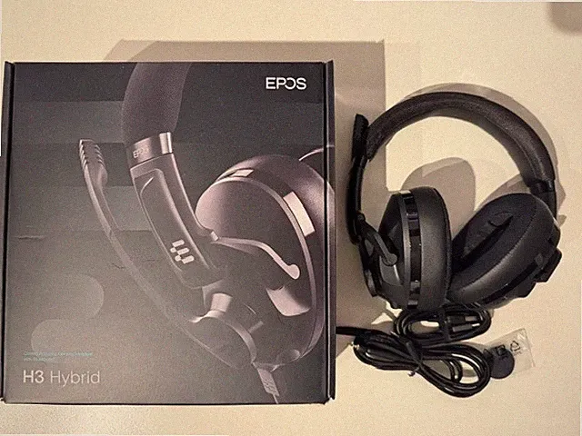 EPOS H3 Hybrid Gaming Kopfhörer | Kabel oder Kabellos | Bluetooth Headset
