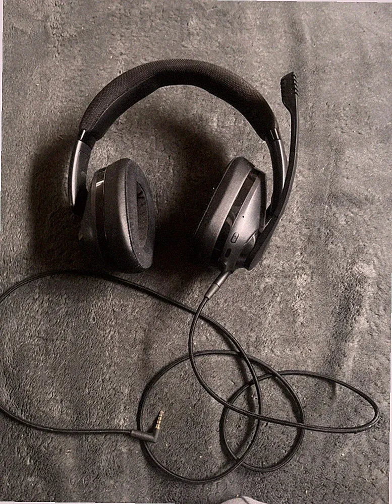 EPOS H3PRO Hybrid Gaming-Headset, Over-Ear Wireless Bluetooth-Kopfhörer Blau/Sch