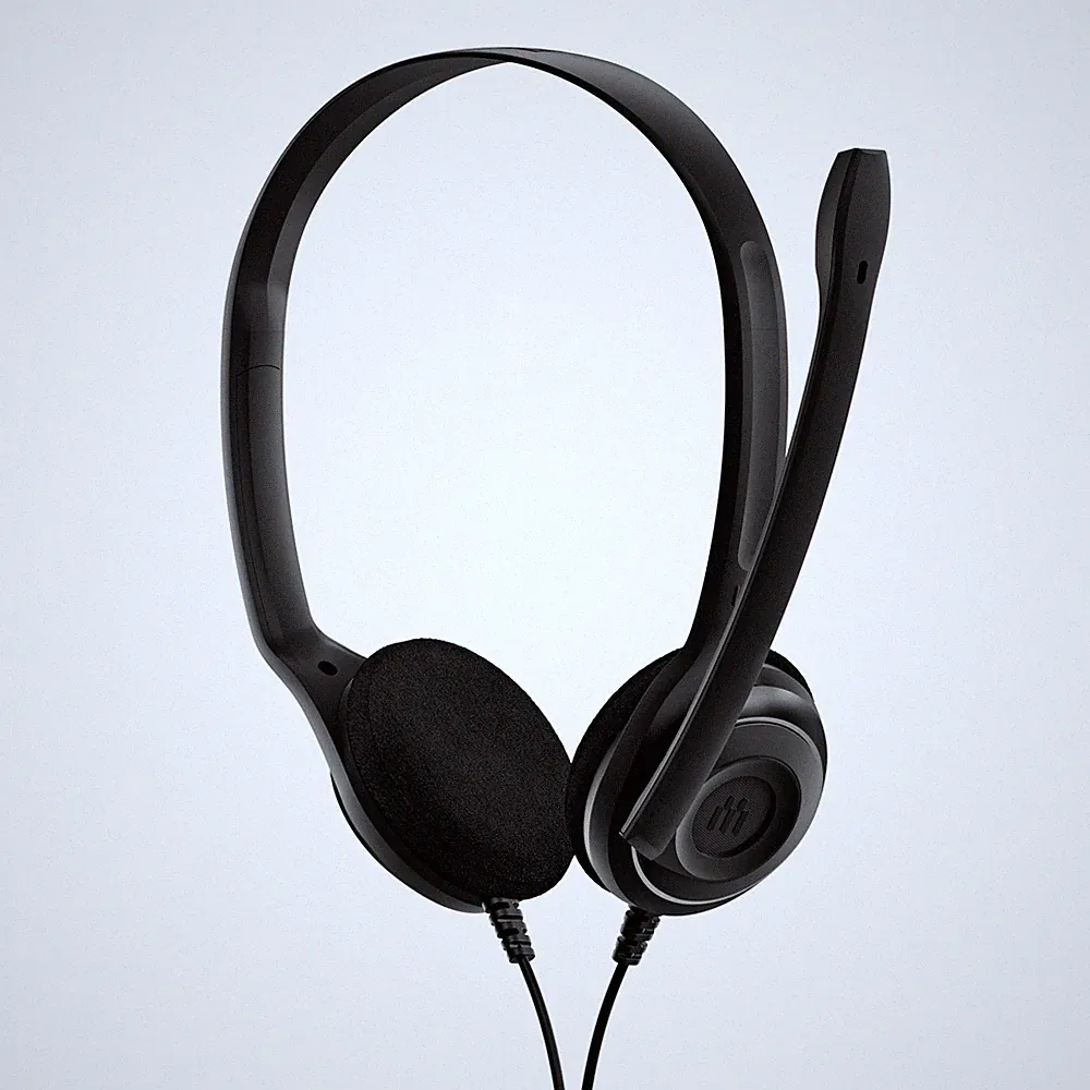 EPOS PC 8 Schwarz kabelgebunden Headset USB On-Ear Stereo In-Line BRANDNEU
