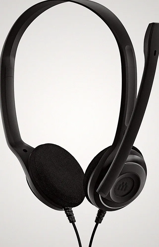 EPOS PC 8 USB On-Ear-Stereo Wired Headset Mit Mikrofon, Kopfhörer Mit Kabel, Inl