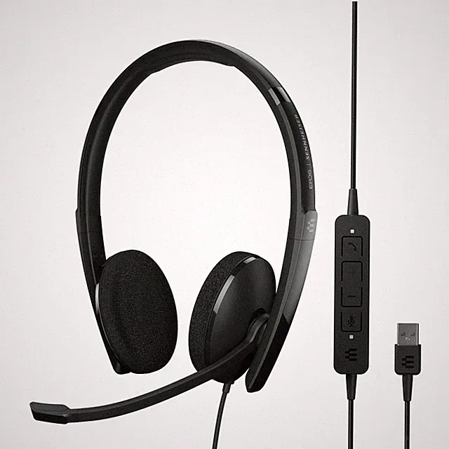 EPOS | Sennheiser ADAPT 160 USB II, Headset, schwarz