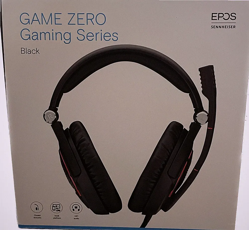 EPOS Sennheiser Game Zero black Over-Ear Gaming Headset PC Mac PS4 PS5 Xbox OVP⭐