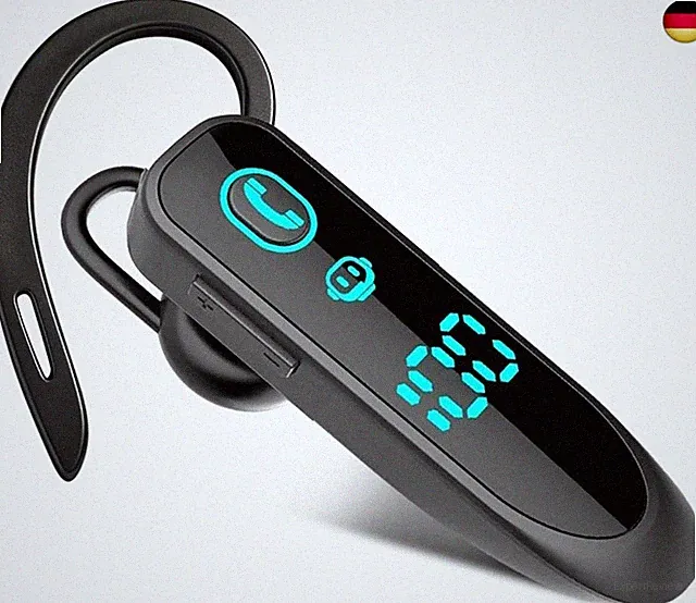 eppfun Bluetooth 5.3 Headset, In Ear Freisprech Headset Handy Kabellos