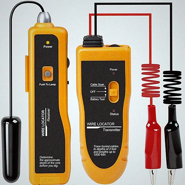 Erdkabel suchgerät, Erdkabel-suchgerät mit Kopfhörer, Kabeltester für
