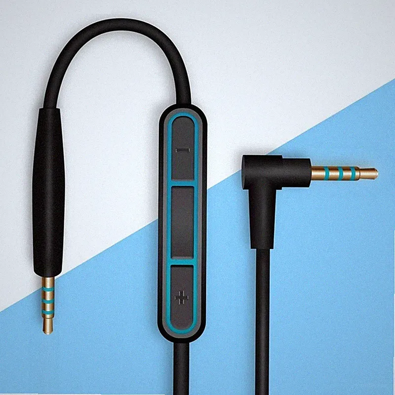 Ersatz Audiokabel Kabel Für BOSE QuietComfort QC25 Kopfhörer mit Mikrofon