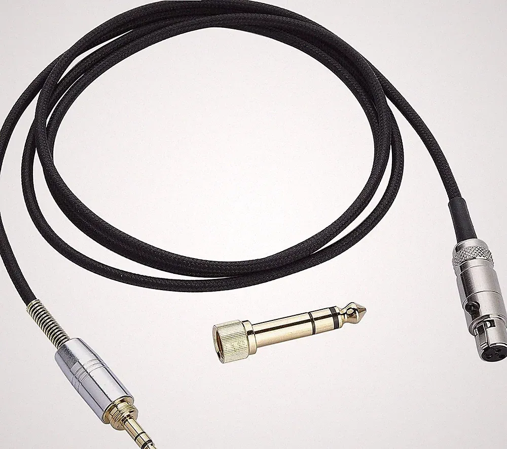 Ersatz-Audiokabel Nylon 1,2m für Kopfhörer Audiowiedergabe