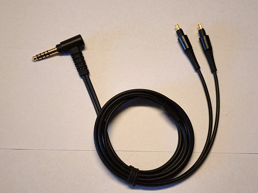 Ersatz-Kopfhörerkabel Audio Technica Kopfhörer ATH MSR 7B MSR7b /Stecker 4,4 mm