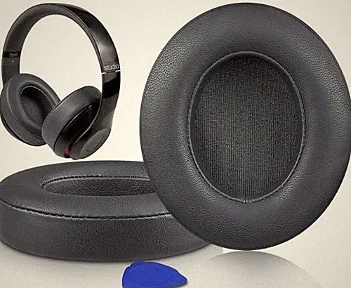 Ersatz Ohrpolster für Beats Studio 2 3 Over-Ear Kopfhörer Kunstleder