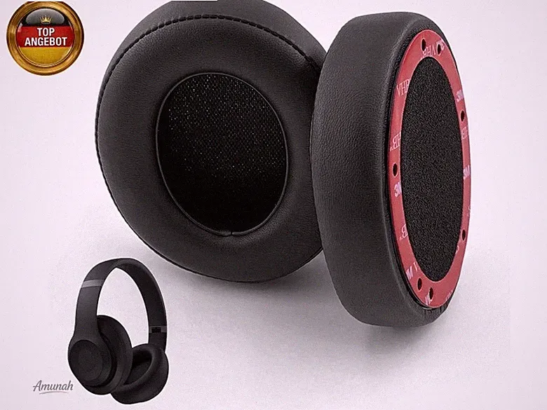 Ersatz-Ohrpolster für Beats Studio 3 Wireless, kompatibel mit Beats Studio 2
