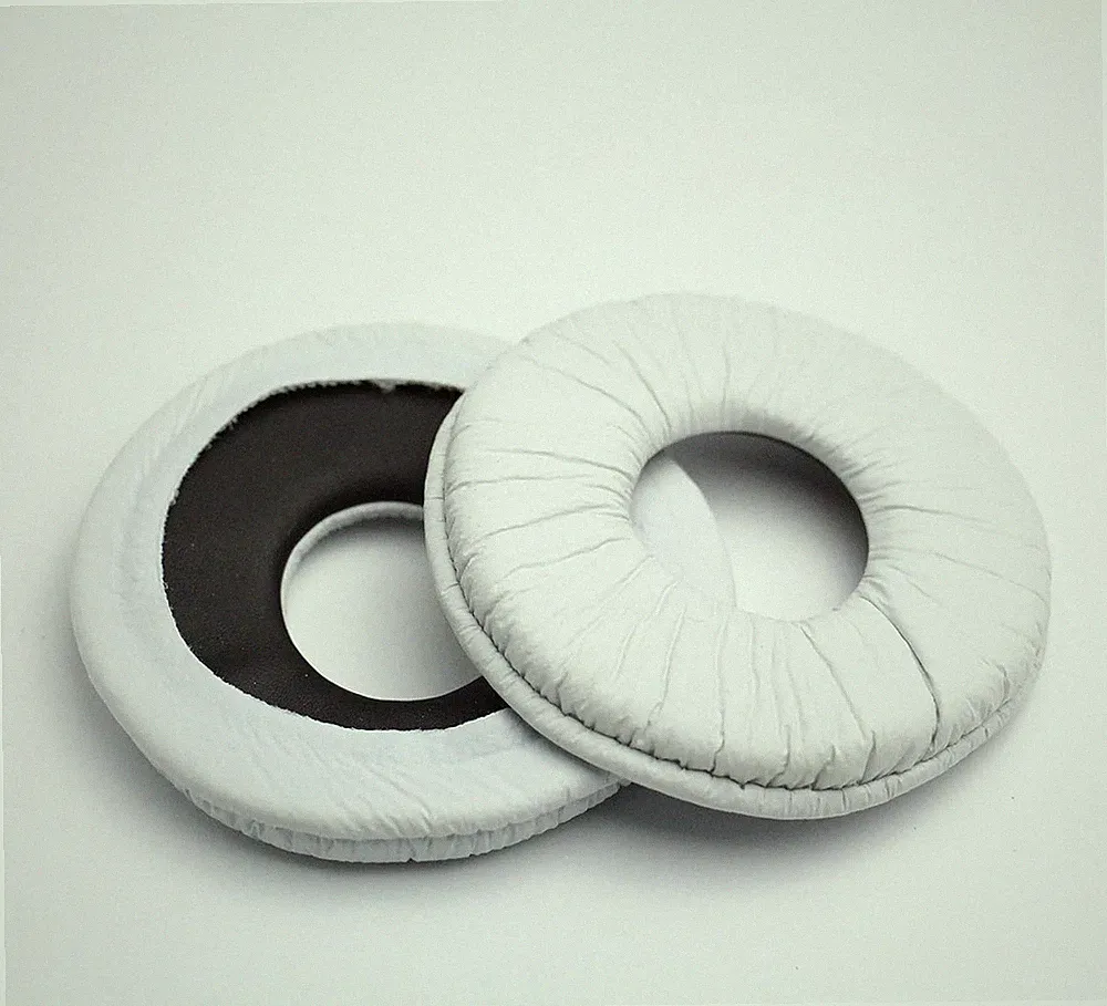 Ersatz-Ohrpolster Kunstleder 70mm Memory Foam für Kopfhörer bequem neu