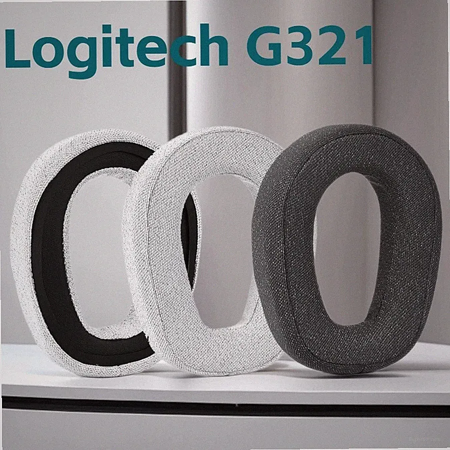 Ersatz Ohrpolster Weicher Kissenbezug für Logitech G321 Kopfhörer Zubehör