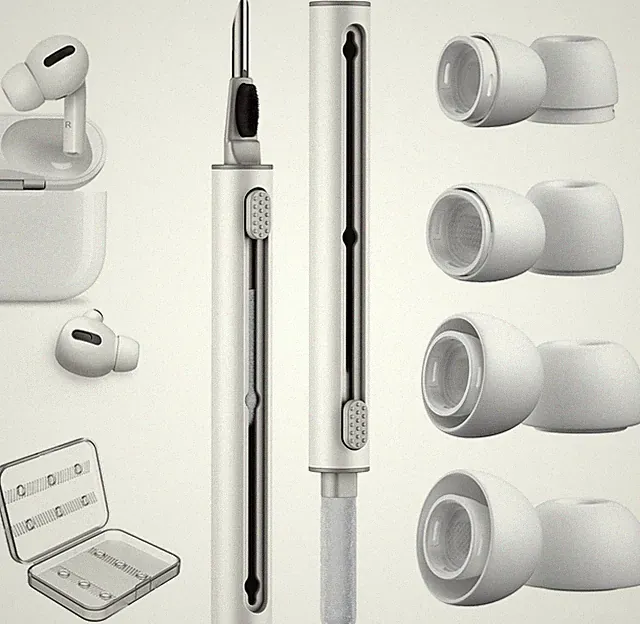 Ersatz Ohrstoepsel fuer Apple Kopfhoerer Pro 2 1 Aufsaetze XS S M L Silikon Tips