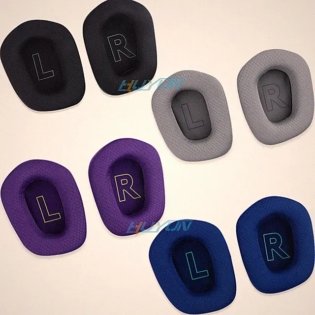 Ersatz Schwamm Ohrpolster für Logitech G733 Wireless Headset in vier Farben