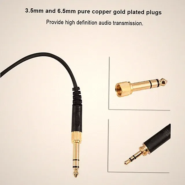 Ersatz Teile Audio Frühling Kabel für Beyerdynamic 770 770 Pro 990 Pro