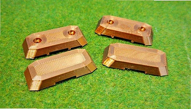 Ersatzteil Ersatz Slider Schieber für Beyerdynamic DT 770 880 990 in Gold/Kupfer