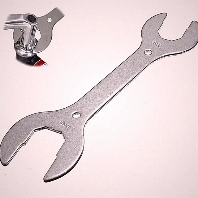 Fahrradwerkzeug Schraubenschlüssel Satz Edelstahl 30 32 36 40mm Reparatur