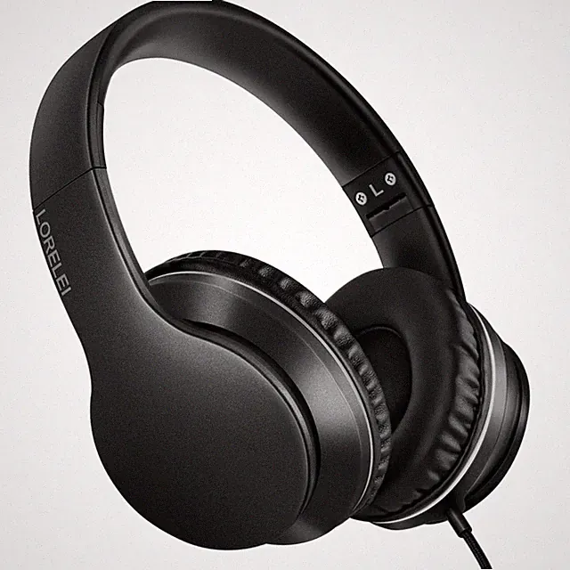 Faltbare Over-Ear Kopfhörer mit Mikrofon, langlebiges Design, einfache Bedienung