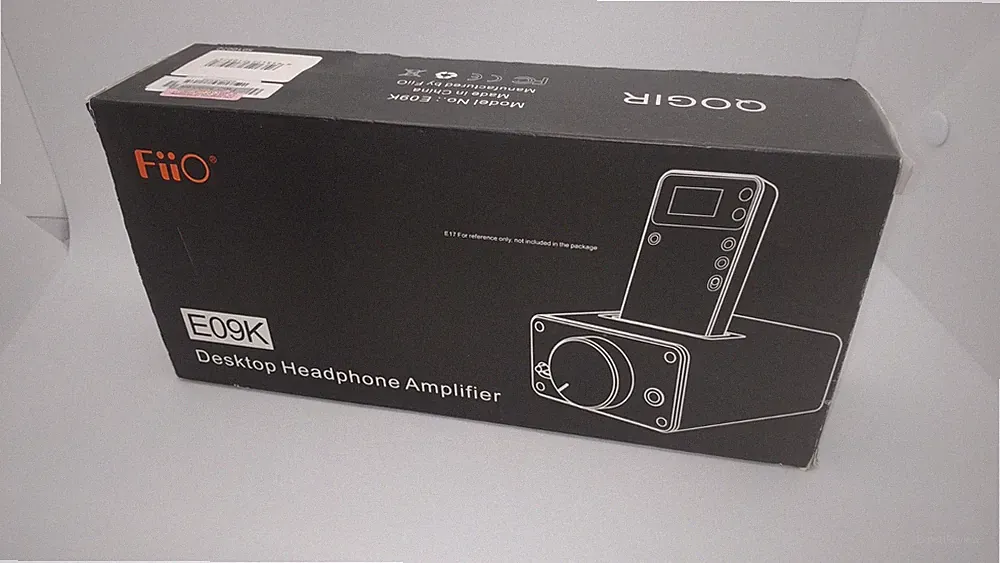 FiiO E09K QOGIR Desktop Kopfhörerverstärker mit OVP Headphone Amplifier