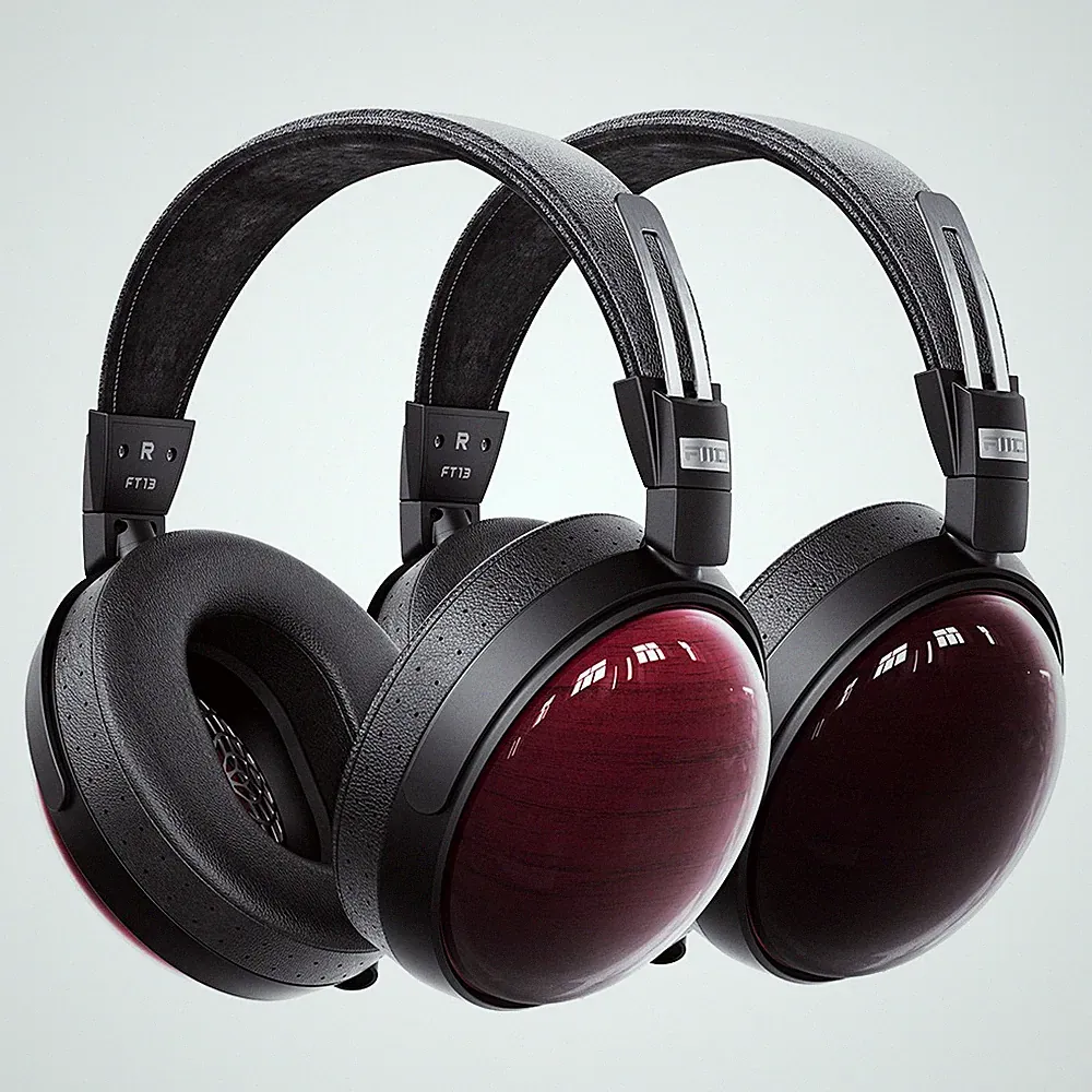FiiO FT13 Geschlossene Kopfhörer Purpleheart-Holz dynamischer 60-mm-Treiber