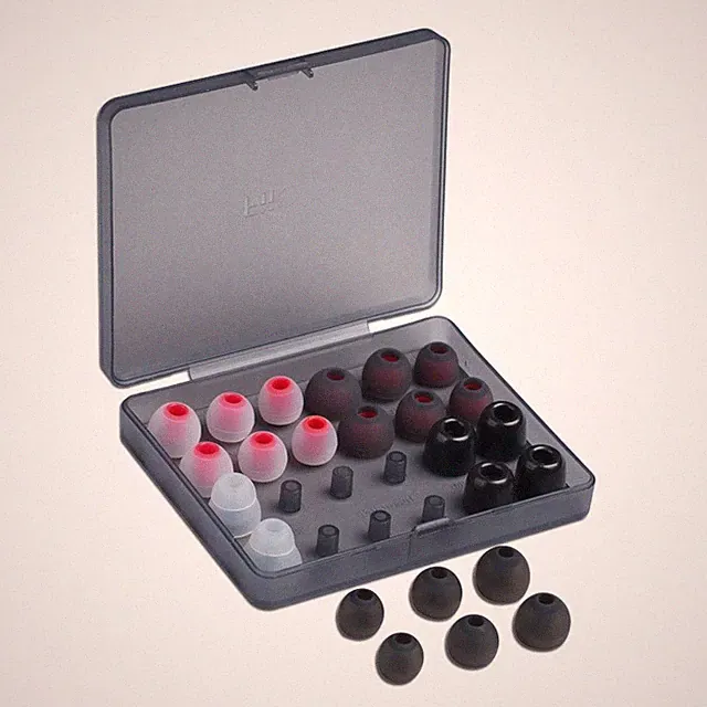 FiiO HS19 Ersatz Ear Tip Kit für FiiO Kopfhörer (12er Set)