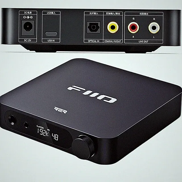 FiiO K11 R2R - Schwarz - Desktop-Kopfhörerverstärker mit DAC