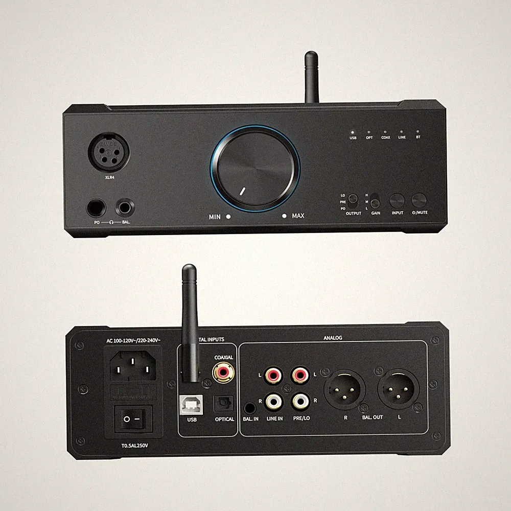 FiiO K9 AKM Desktop Kopfhörerverstärker AMP/DAC - AKM Edition (s. Beschreibung)