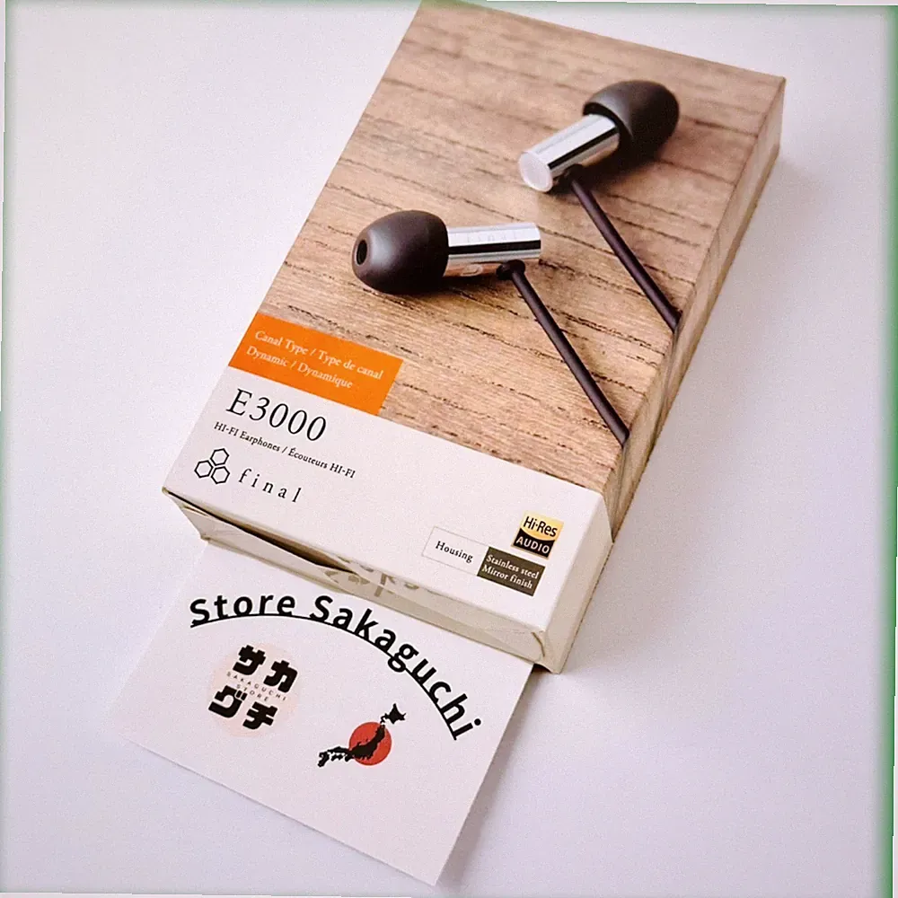 Final Audio E3000 FI-E3DSS Hi-Res In-Ear Kopfhörer Kabelgebunden Ohrhörer...
