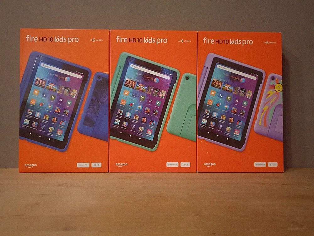 Fire HD 10 Kids Pro Tablet Sternennebel Happy Day Mint 10Zoll 2023 32GB NEU OVP