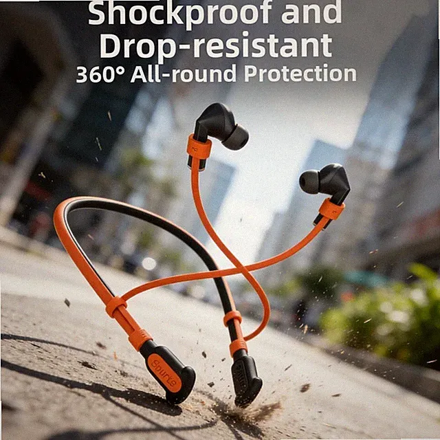 Flexibles Silikon Nackenbügel Armband für Samsung Buds 3 FE (2025) Buds 3 Pro