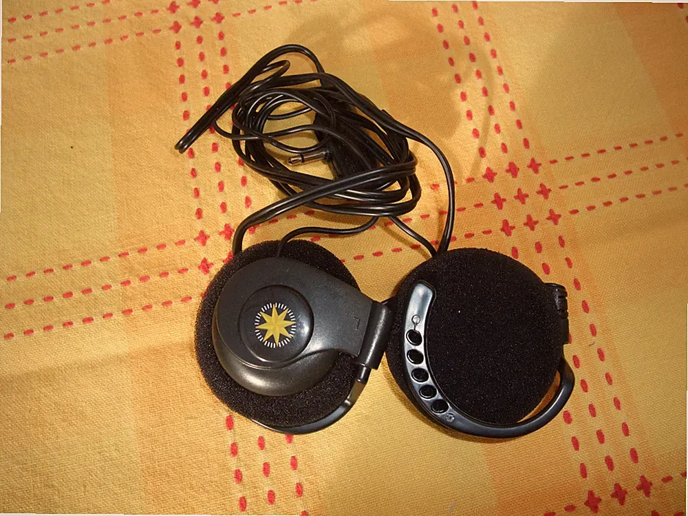 Flug Kopfhörer Neu, ohne Bügel, on Ear Heatset, Earphone, Heatset, Kopfhörer