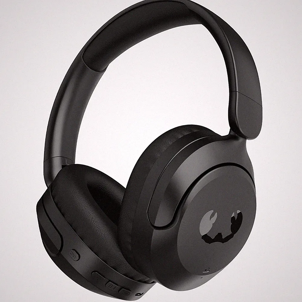 Fresh 'n Rebel Bluetooth Kopfhörer Over-Ear Hybrid ANC 55h Akku Multipoint Grau